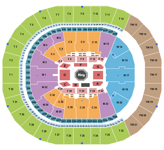 Intuit Dome UFC Seating Chart